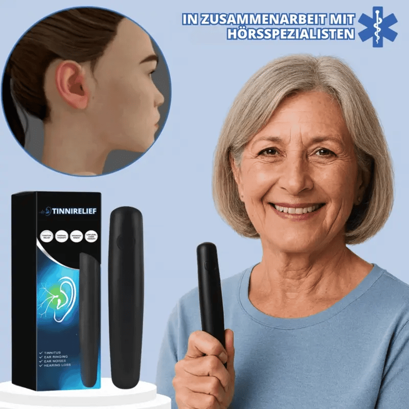 TinniRelief™ Tinnitus-Behandlungsstift | Stoppen Sie Tinnitus für immer in 7 Tagen