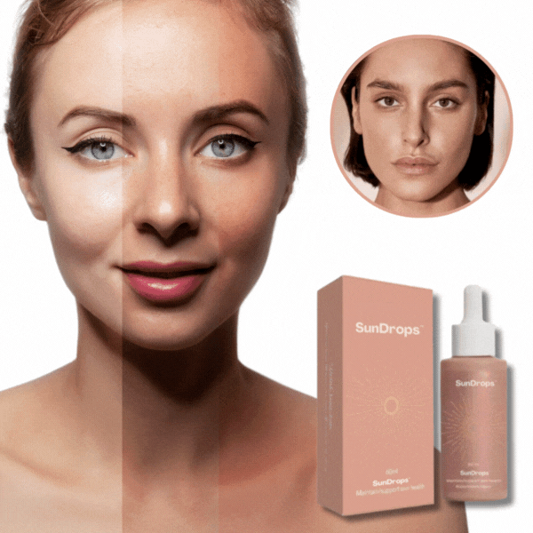 SunDrops™ Selbstbräuner-Tropfen | Strahlende, gleichmäßige Bräune in nur 7 Tagen – 100 % UV-frei