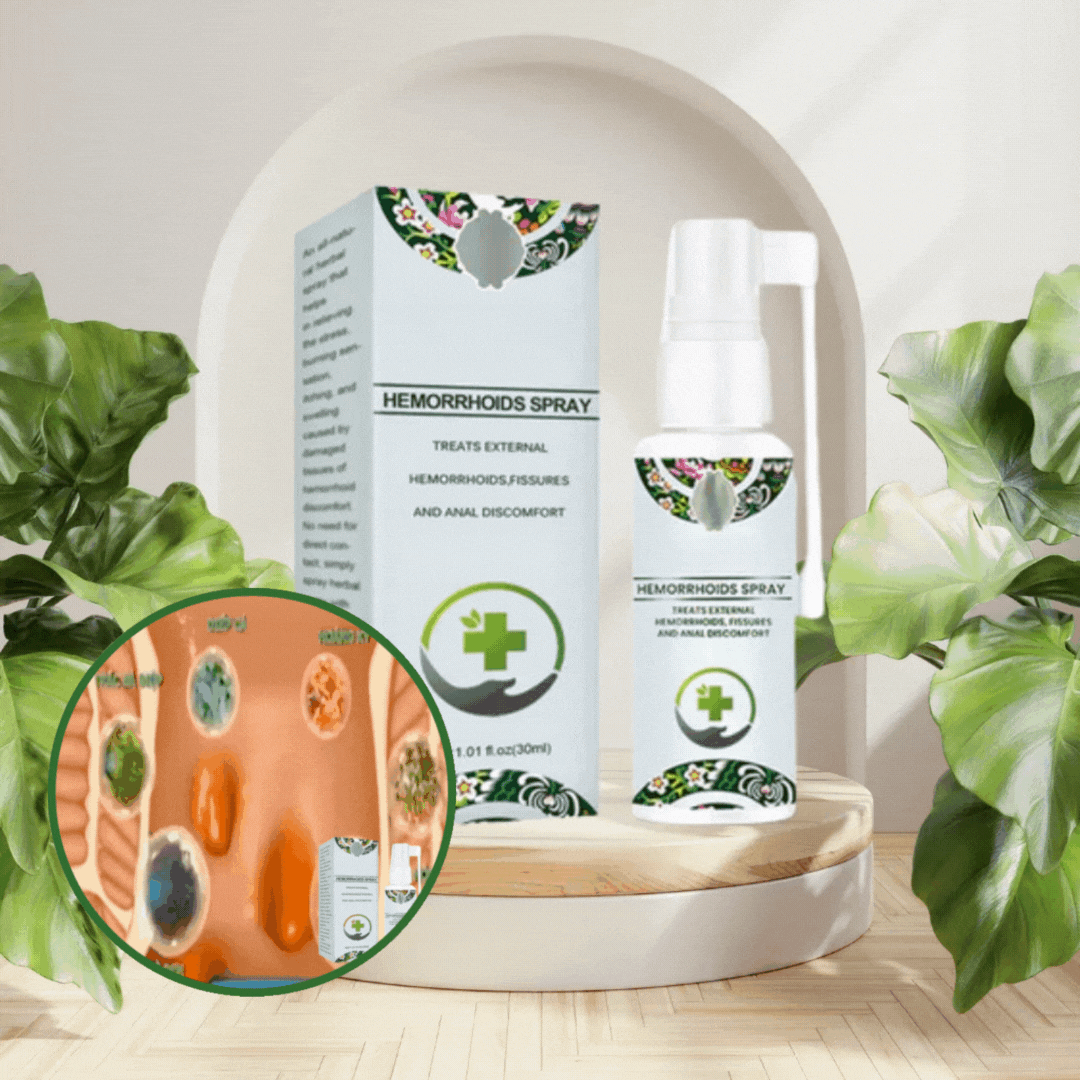 HemFri™ Hämorrhoiden-Spray | Lindert Schmerzen und Beschwerden – in nur 1 Tag!