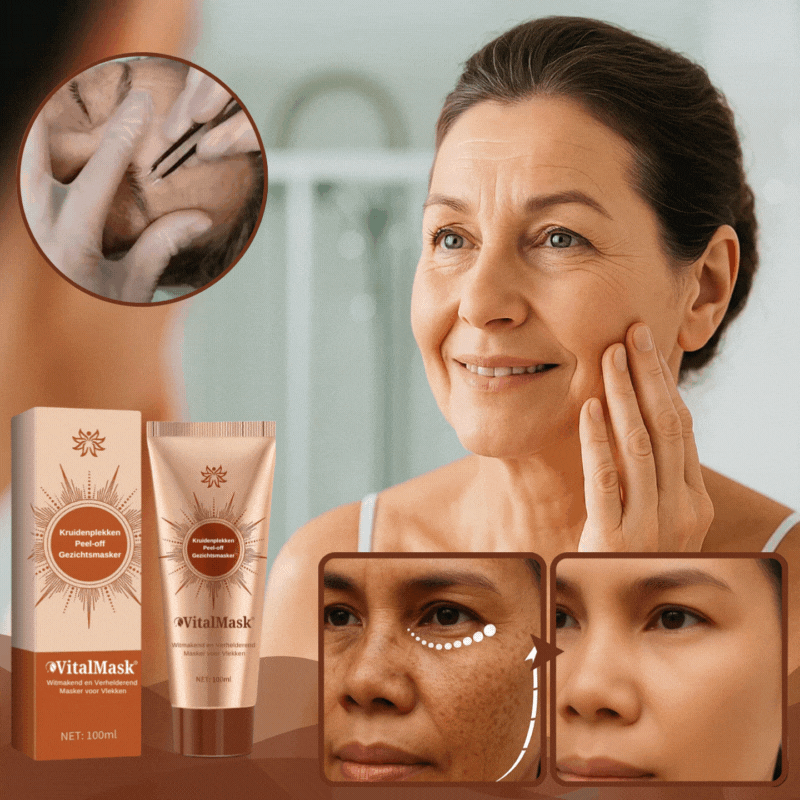 VitalMask™ Peel-Off-Gesichtsmaske sagen | Entfernt Altersflecken und Sonnenschäden in nur 7 Tagen!