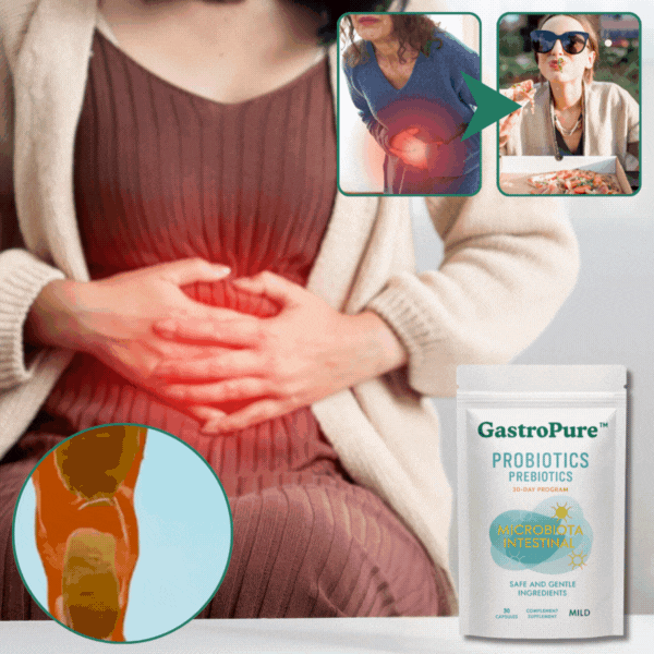 GastroPure™-Kapseln | Reduzieren Sie Blähungen und verlieren Sie bis zu 10 Pfund in nur 7 Tagen!