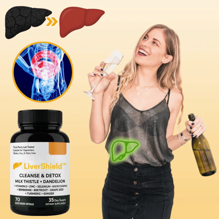 LiverShield™ | Verbessert die Lebergesundheit und verbrennt Fett 3x schneller in 7 Tagen