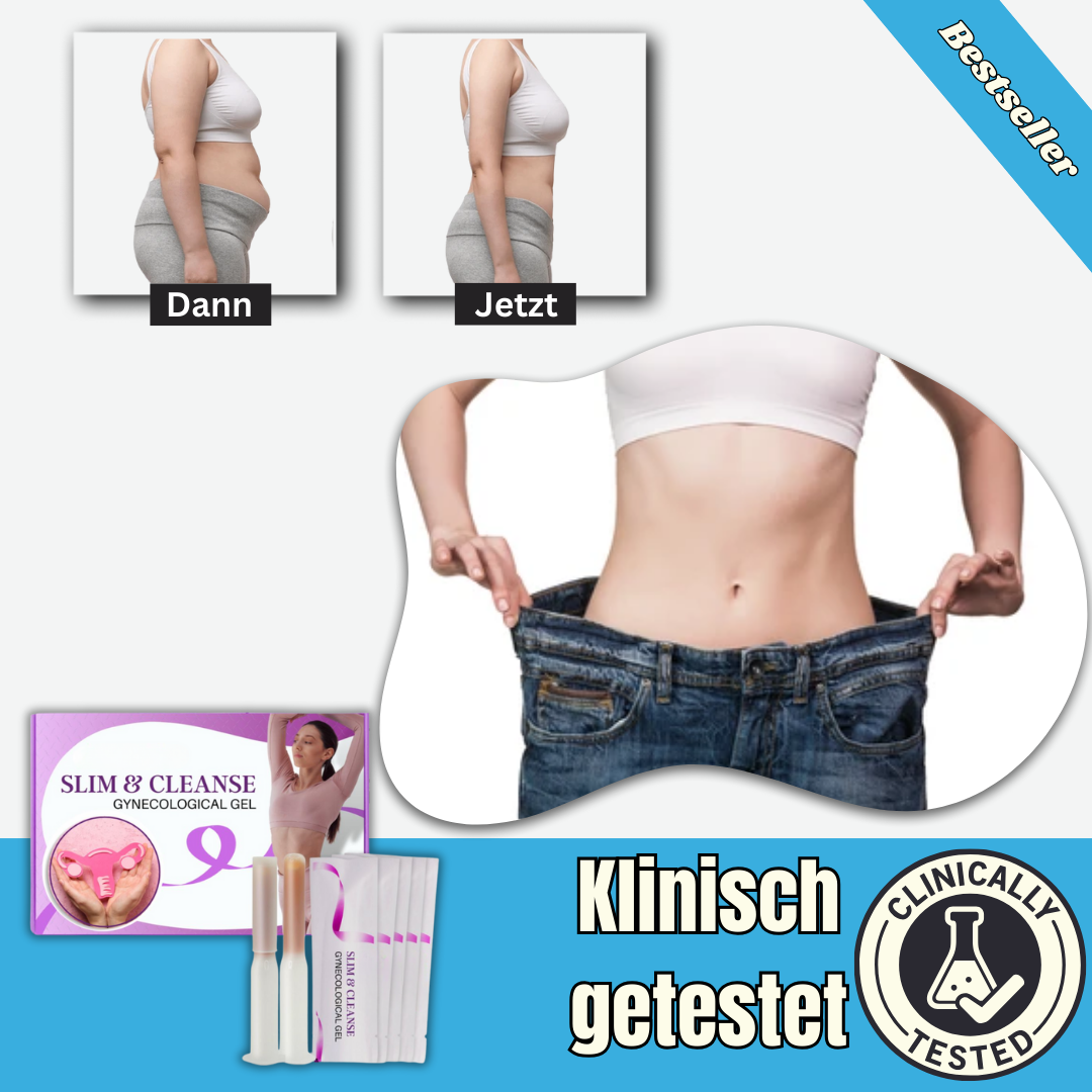 SlimCleanse™ - Gel | Lindert vaginale Beschwerden und steigert das Wohlbefinden in nur 10 Tagen
