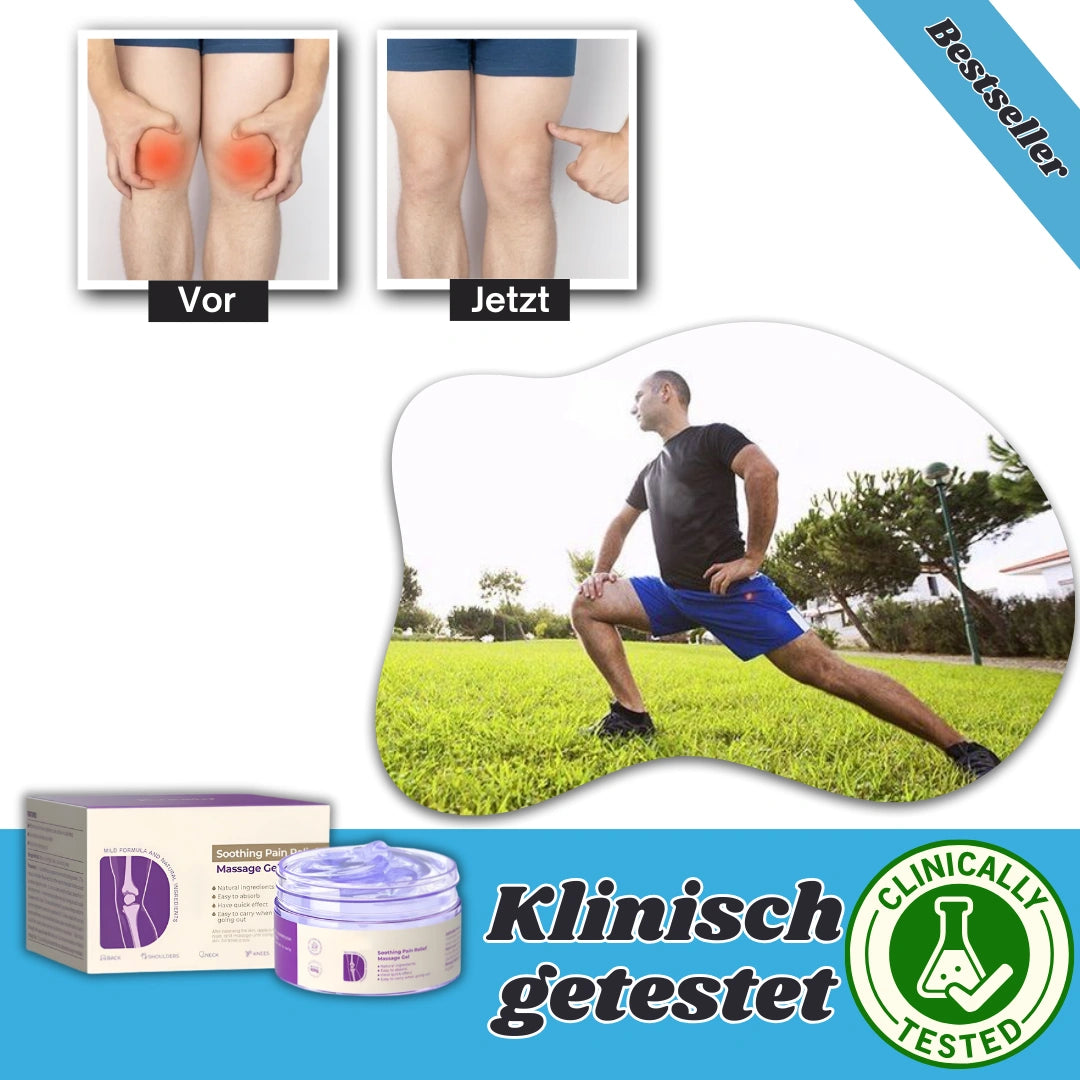EmuFlex™ - Gel | Lindert Knie- und Rückenschmerzen in 15 Minuten