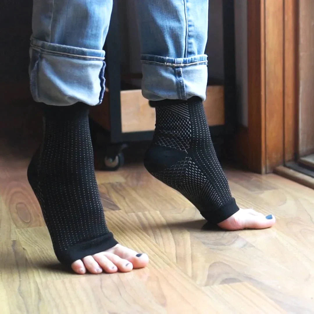 OrthoKomfort™ - Ergonomische Socken für Stabilität und Linderung von Fußschmerzen | 1+1 Paare gratis