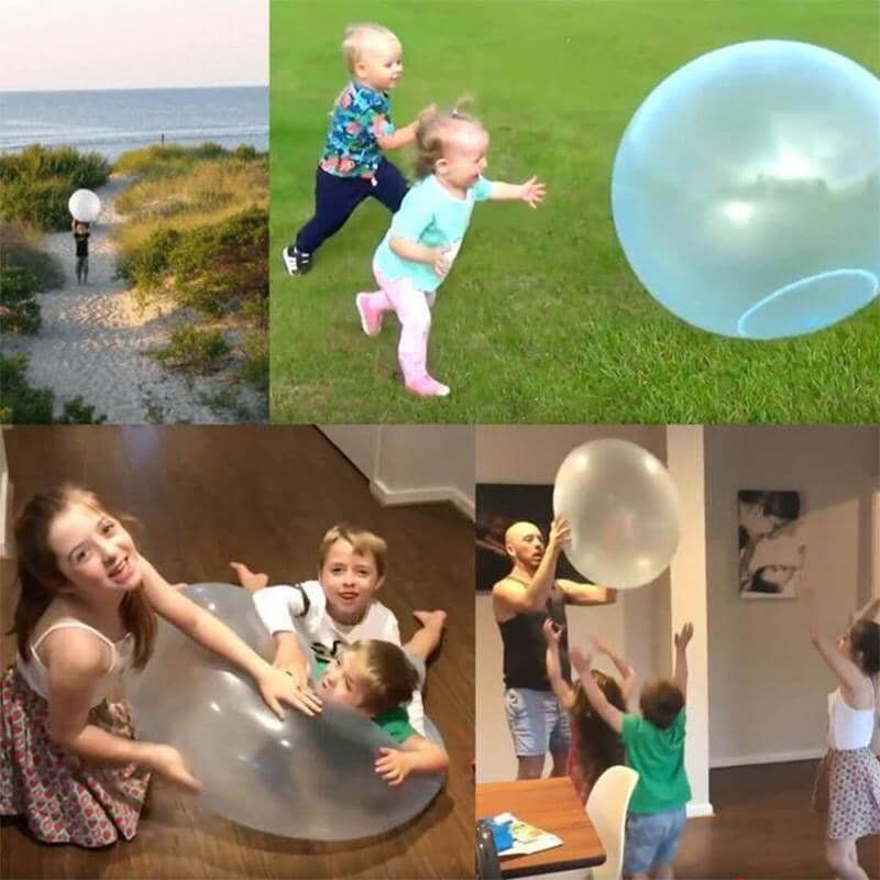 BubbleBounce™ - Aufblasbarer Amazing Bubble Ball | 1+1  Gratis