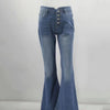 AzureFit™ - 70s High-Waisted Flare Jeans | 50% Rabatt