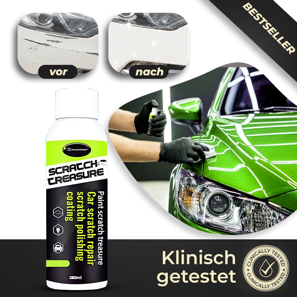ScratchShield™ – Reparaturstift | Entfernt Kratzer & schützt den Autolack sofort!