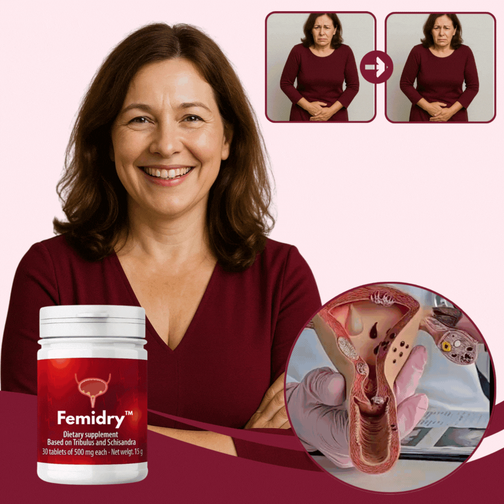 Femidry™ | Reduziert vaginale Trockenheit um 93 % – spürbare Erleichterung schon nach 5 Tagen!