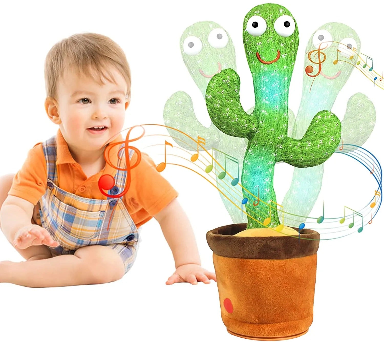 CactusPal™ - Singendes, tanzendes, sprechendes Kaktusspielzeug | 1+1 Gratis