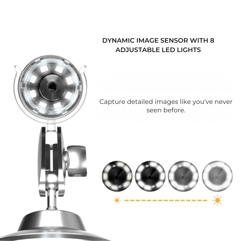 InfiniZoom™ - Tragbares Digitalmikroskop mit USB | 53% Rabatt