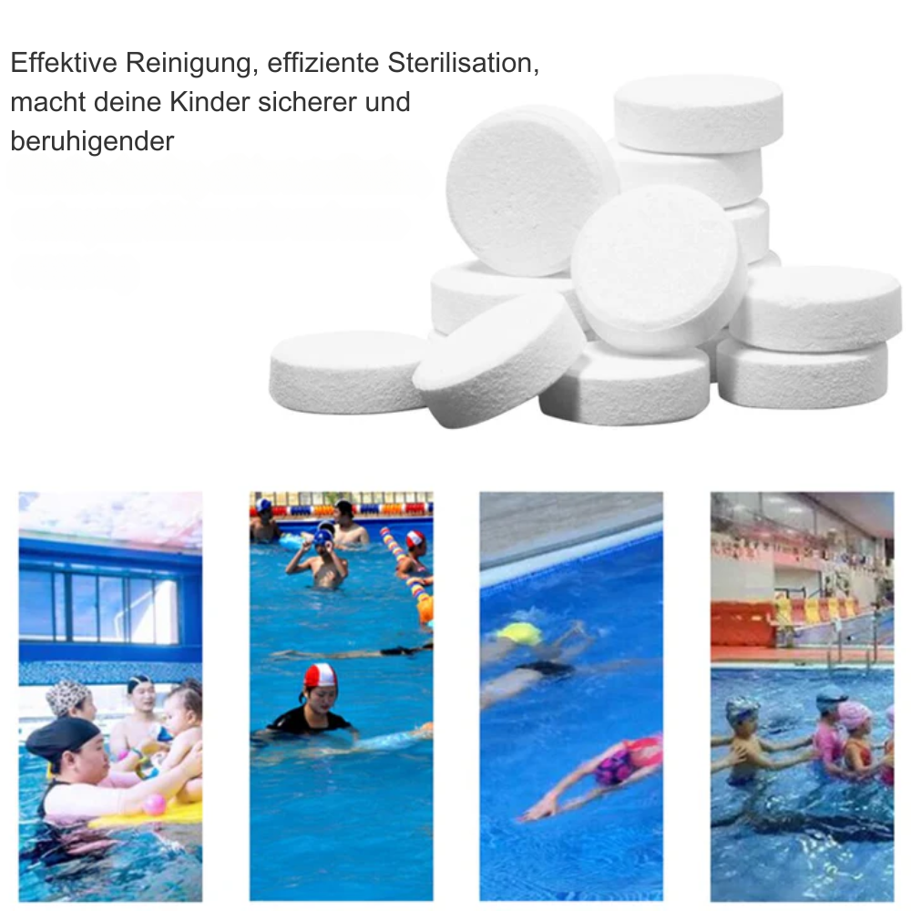 PurePool™ - Schnelle Poolwasser-Reinigungstablette | 38% Rabatt