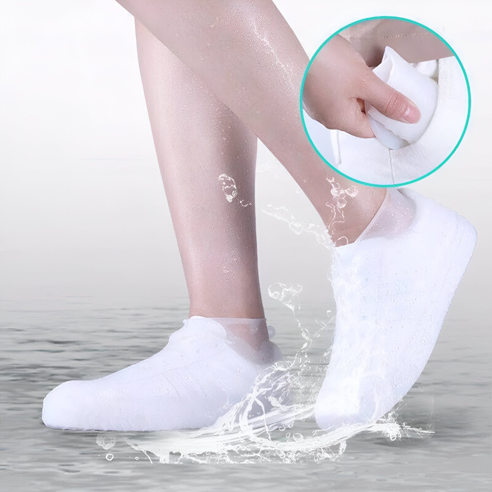 HydroStride™ - Wasserdichter Silikon-Schuhüberzug | 1 + 1 PAAR GRATIS