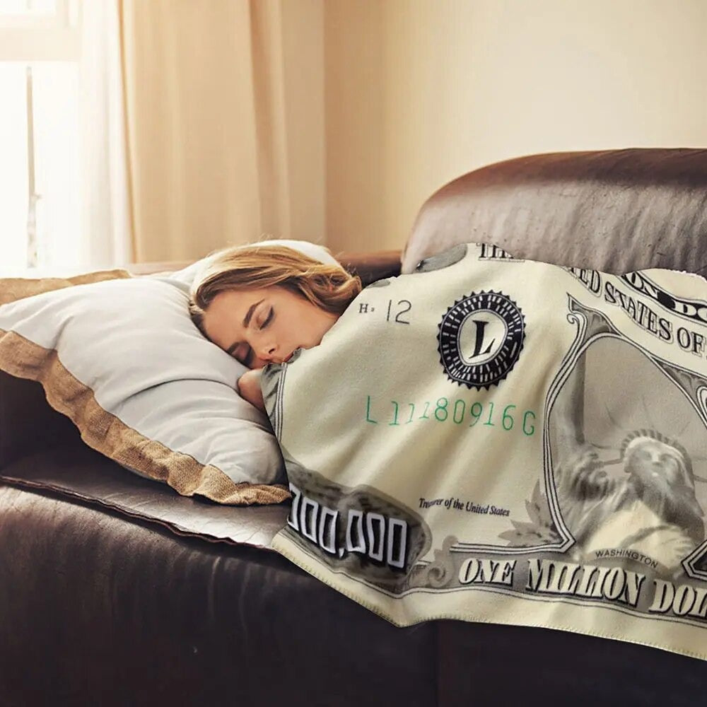 MoneyBlanket™ - Millionen-Dollar-Decke | 42% Rabatt