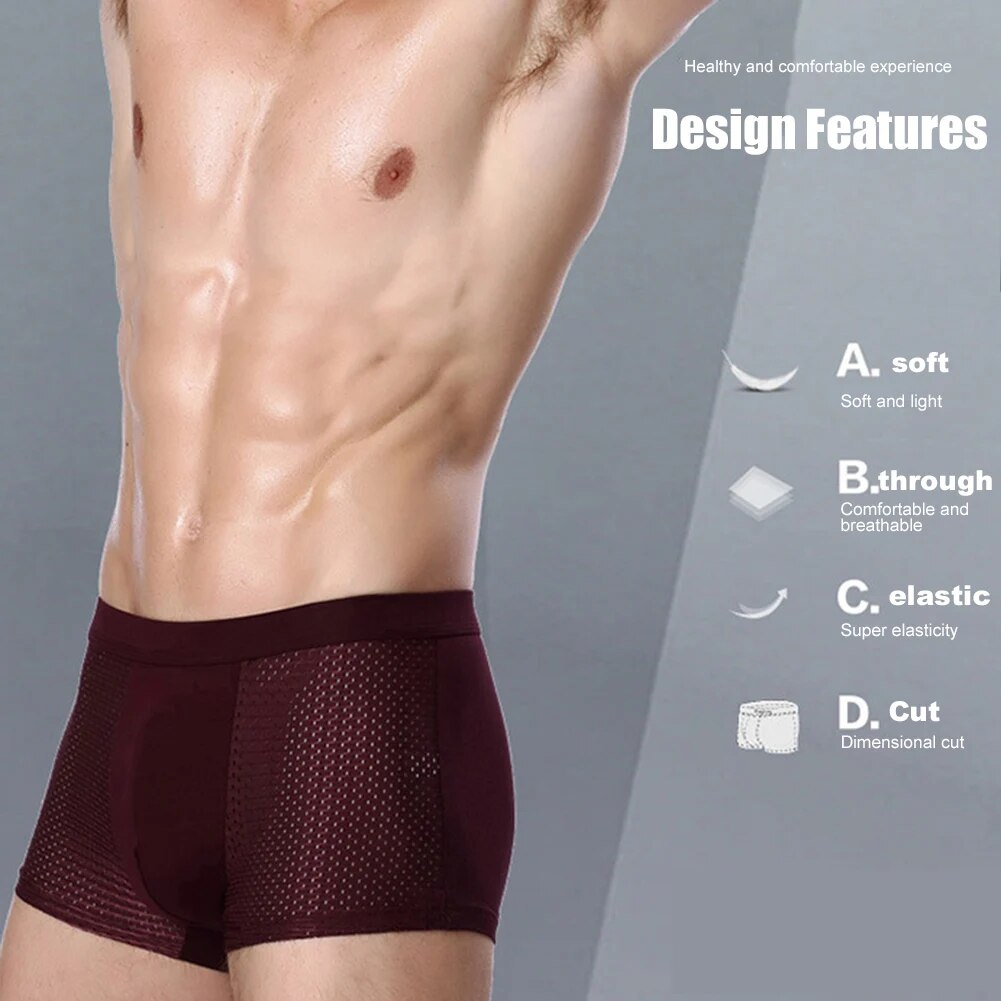 ZenFit™ - Microfiber Bamboo Boxer Briefs für Männer | 5+5 Gratis