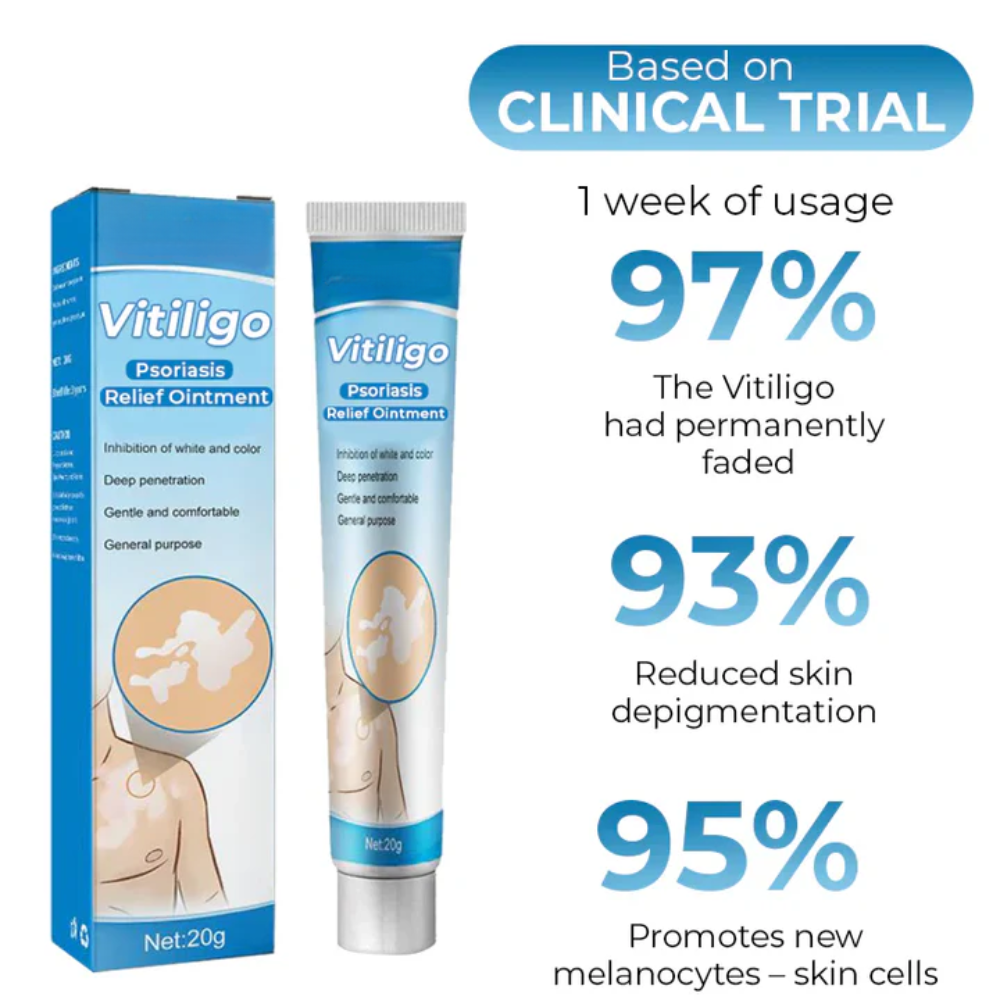 VitaGlow™ - Vitiligo lindernde Salbe | 1+1 gratis