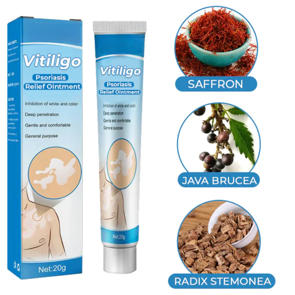 VitaGlow™ - Vitiligo lindernde Salbe | 1+1 gratis