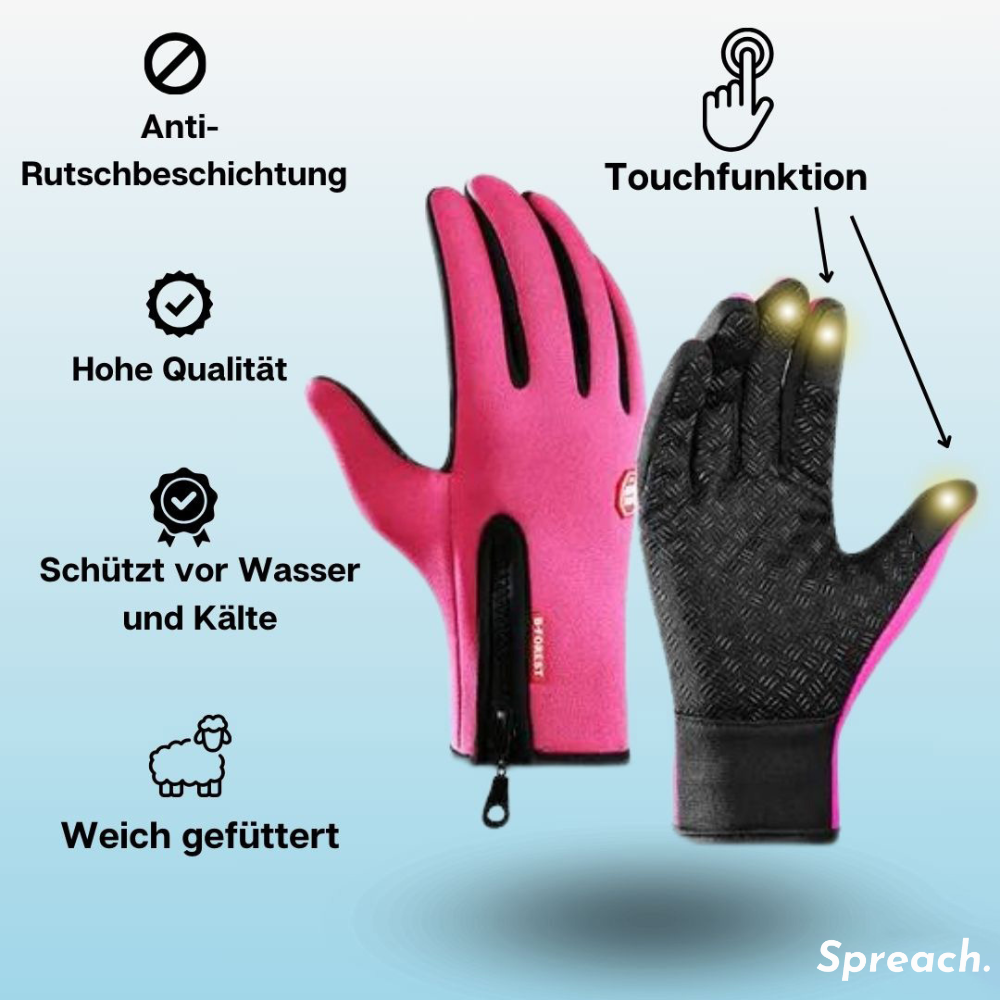 WarmTouch™ - Wasserdichter und warmer, rutschfester Touchscreen-Handschuh | 29% Rabatt