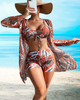 BeachBliss™ - Bikini mit hoher Taille und Cover-Up | 50% Rabatt