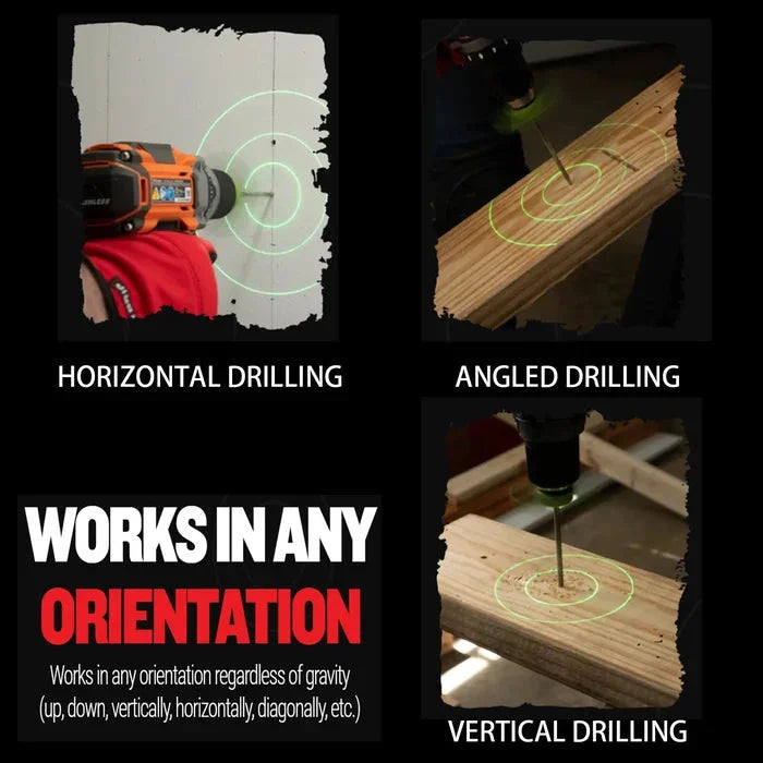 DrillBrite™ - ABS Drill Bit Hole Position Light Locator | 44% Rabatt