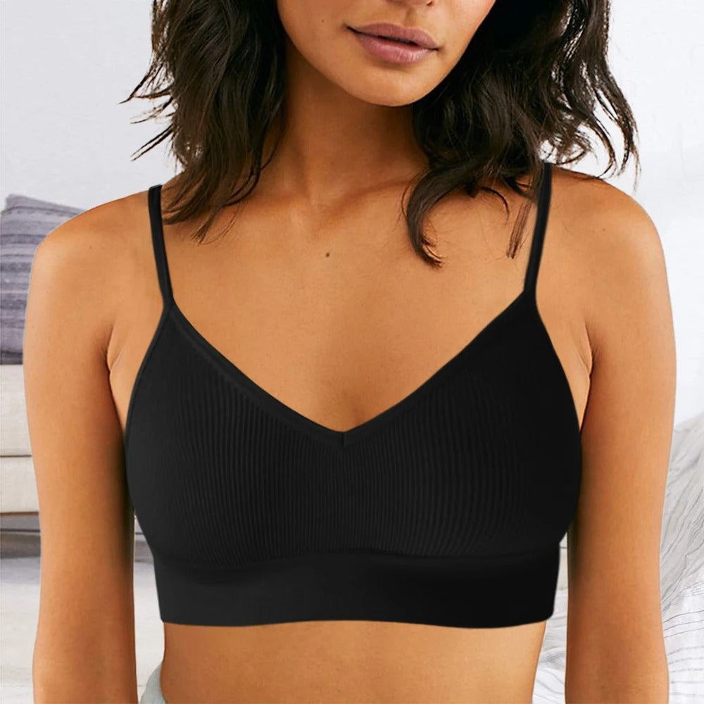 WrapChic™ -  Spitze Riemen gewickelt Brust Frauen Plus Größe Crop Top | 45% Rabatt