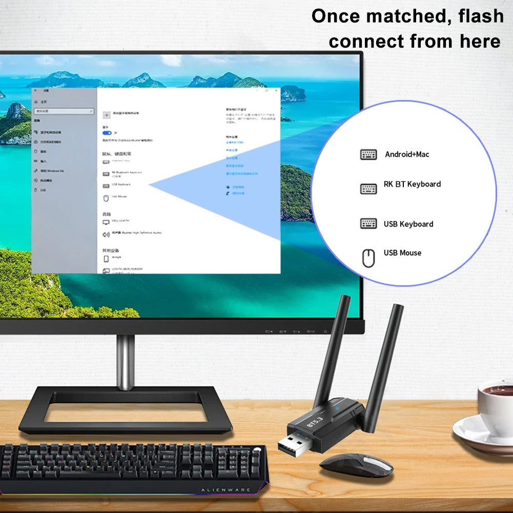 SignalPro™ - Generischer Wireless-N 2.4G USB-Adapter | 49% Rabatt