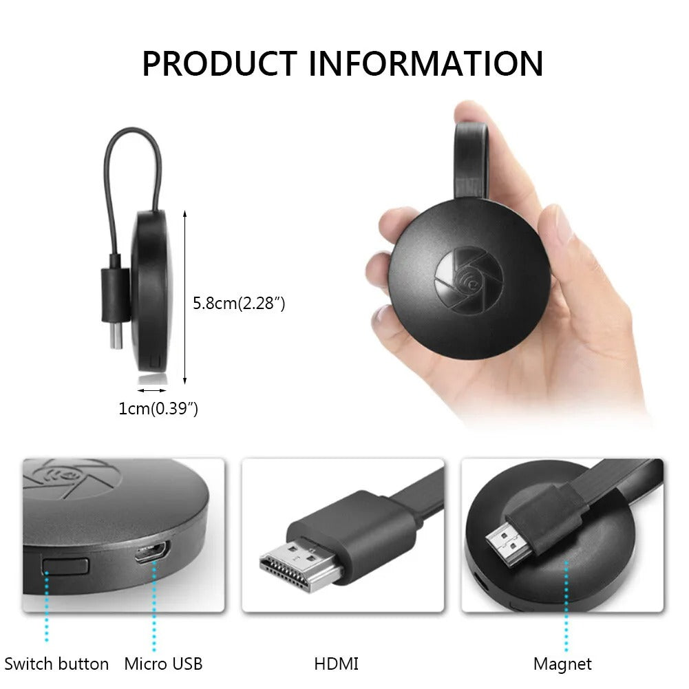 ShareFlow™ - Chromecast WiFi Wireless Display Dongle | 40% Rabatt