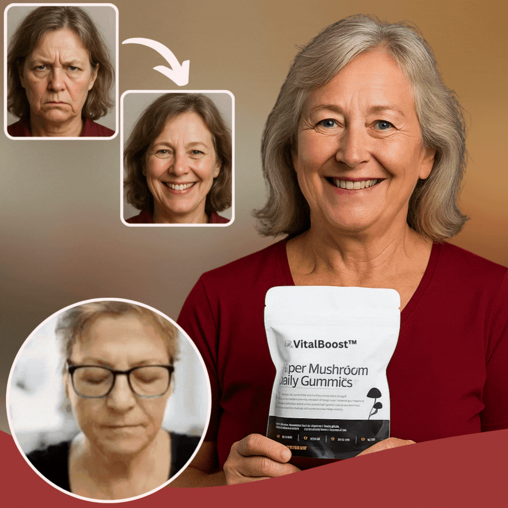 VitalBoost™ Pilzgummis | Erlebe verbesserte Konzentration, Immunität und Darmgesundheit ab der ersten Anwendung!