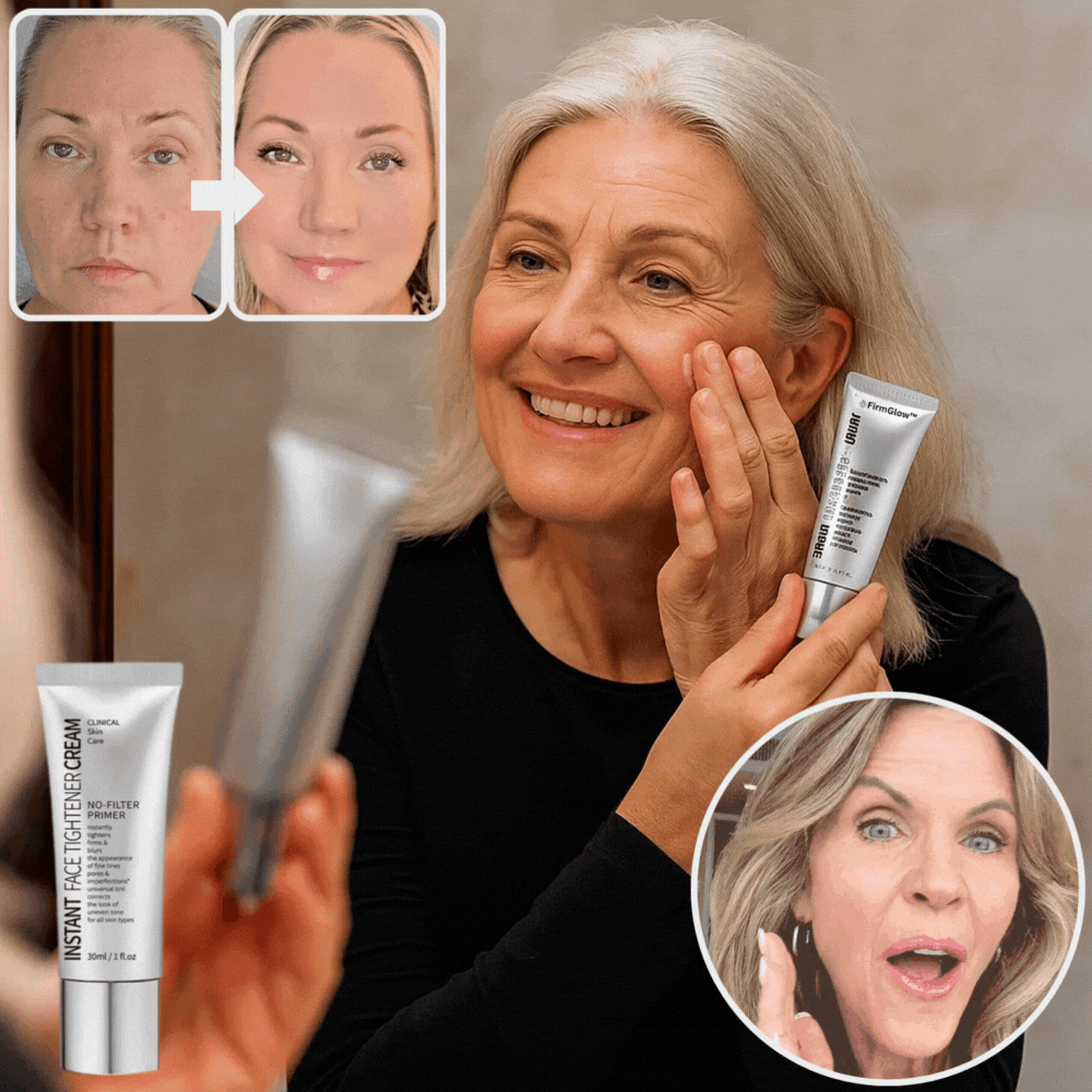 FirmGlow™ Creme | Reduziert 92% tiefer Falten und stellt jugendliche Haut in nur 7 Tagen wieder her!