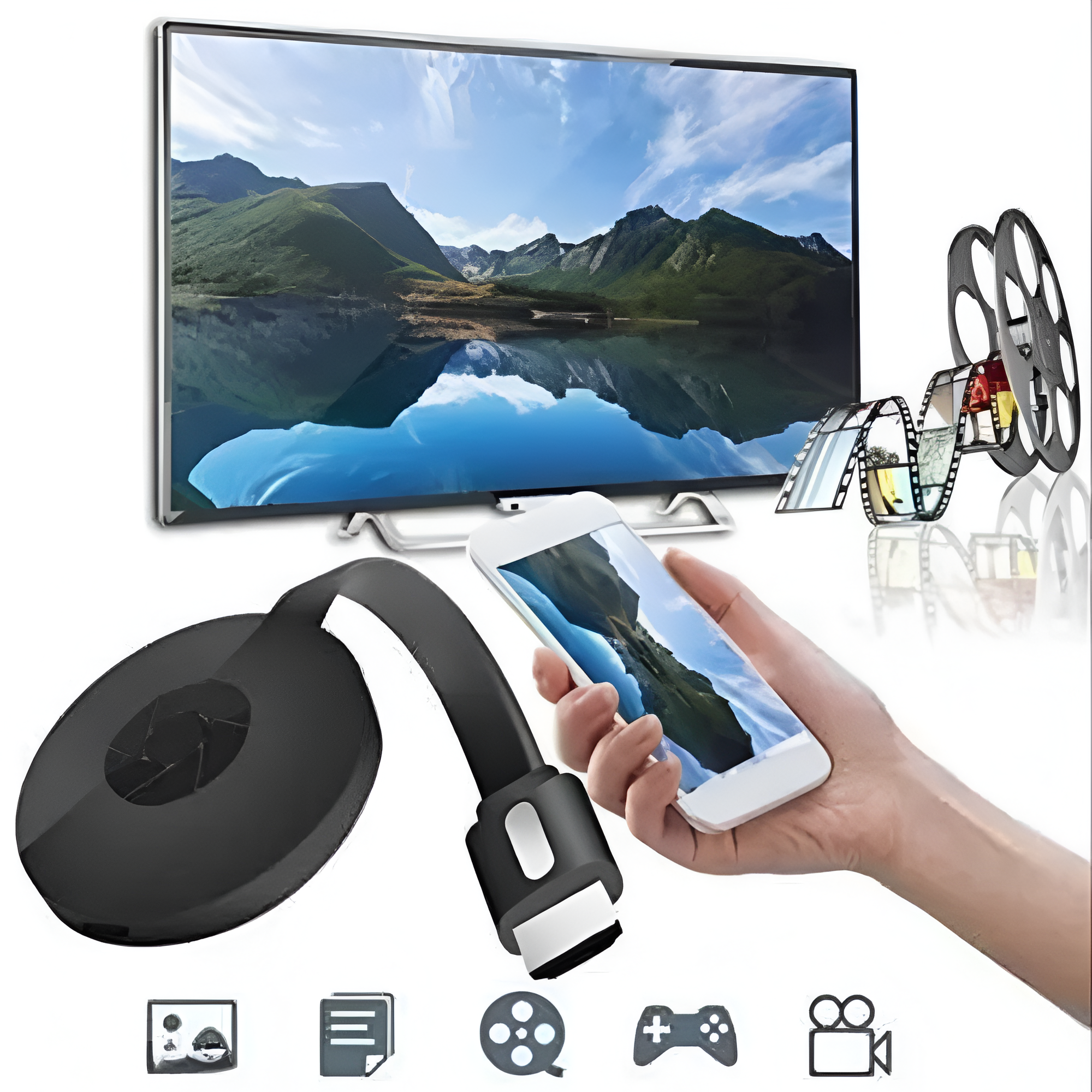 ShareFlow™ - Chromecast WiFi Wireless Display Dongle | 40% Rabatt