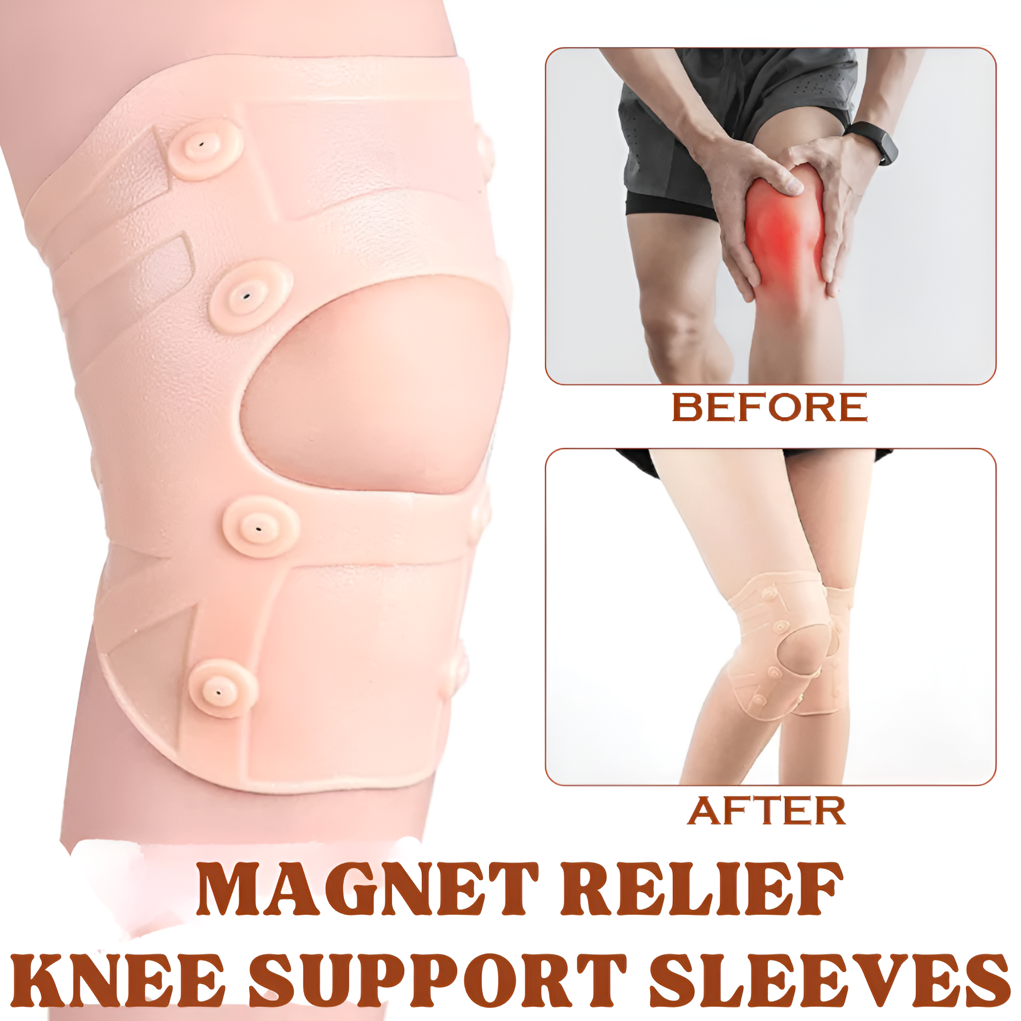 KneeSupport™ - deine ultimative Lösung für ein aktives Leben und Schmerzlinderung! | 1+1 frei