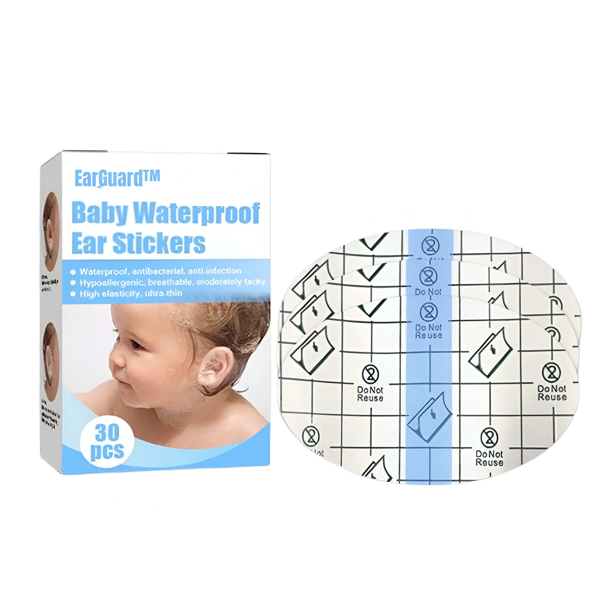 EarGuard™ - Halte die Ohren deines Babys sicher und trocken! | 30+30 frei