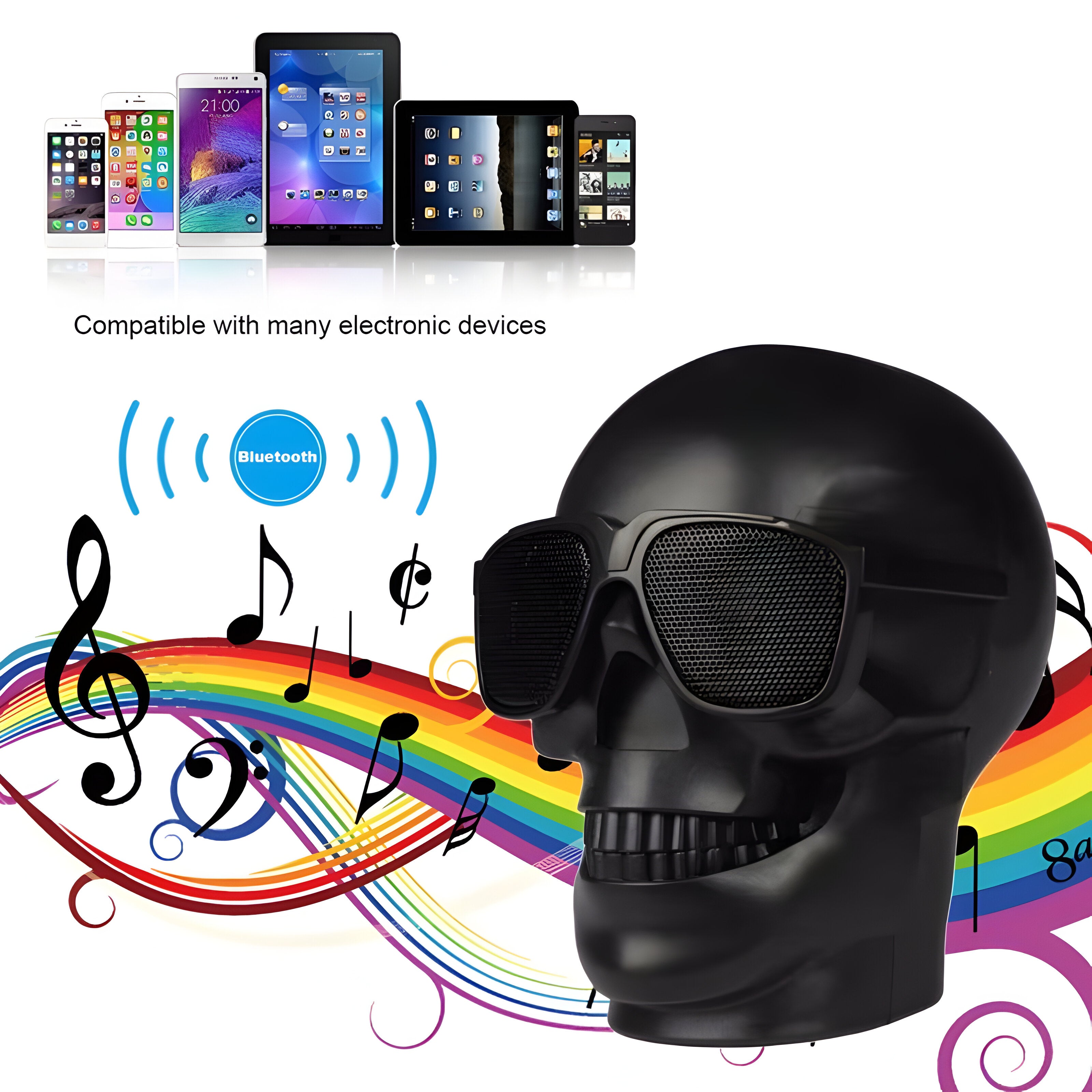 SkullStereo™ - Bassverstärkter Bluetooth-Lautsprecher | 40% Rabatt