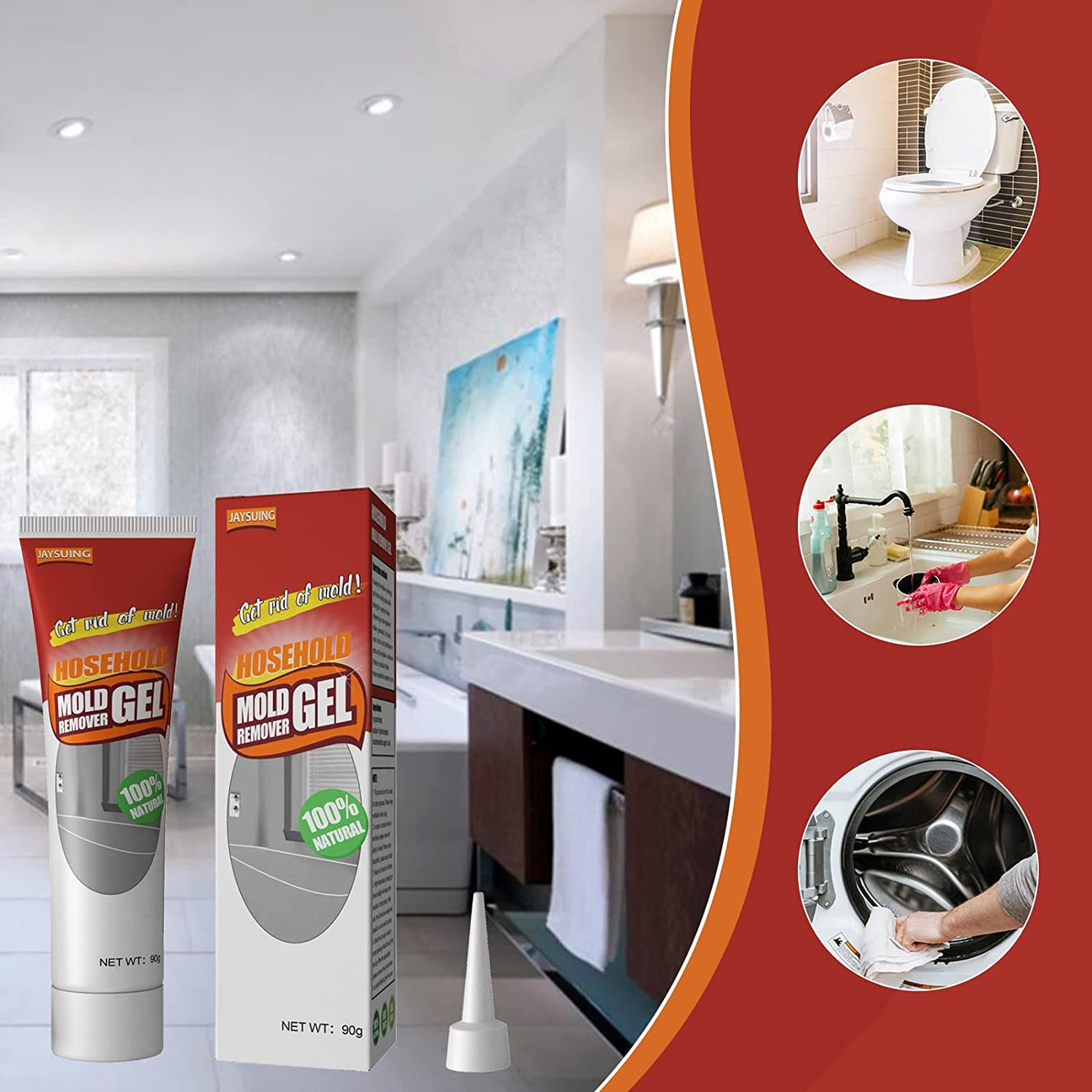 1+2 Gratis | MildewGuard™ Schimmel-Entferner-Gel