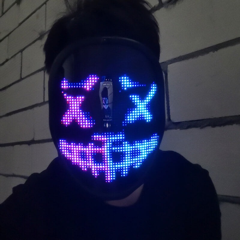 ProjectionMask™ - App-gesteuerte intelligente LED-Maske | 38% Rabatt