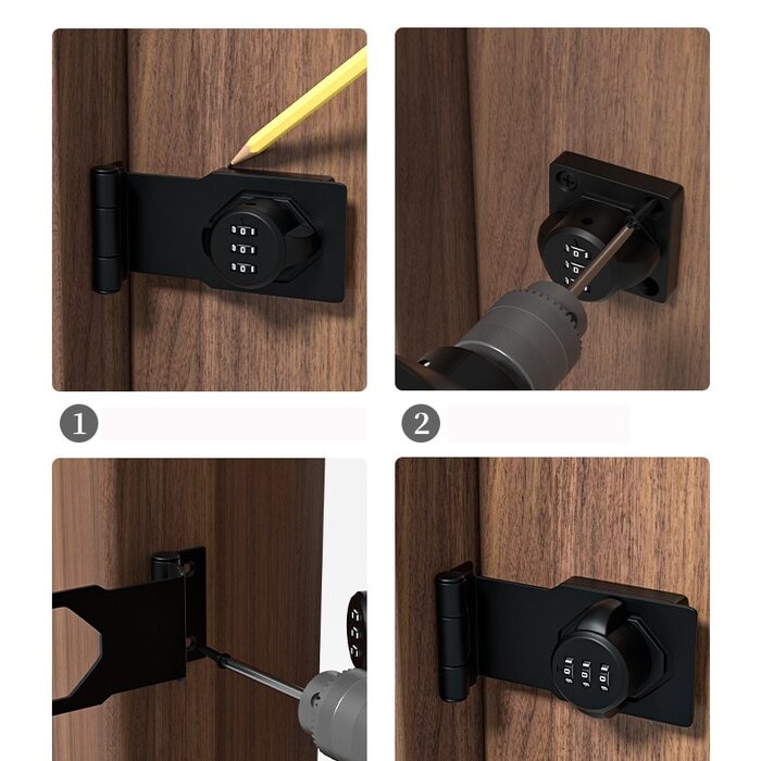 KeylessPro™ - Anti-Diebstahl-Schrankschloss mit Passcode | 33% Rabatt