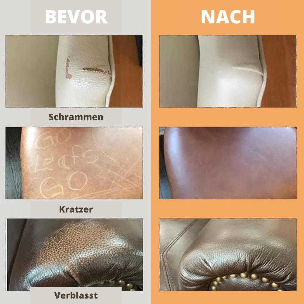 Leder-Reparatur-Gel™ - Macht Leder wieder wie neu | 2+2 GRATIS